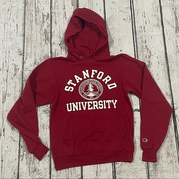 Stanford University Cardinals Champion NCAA Sports Hoodie Sweatshirt - Picture 1 of 4